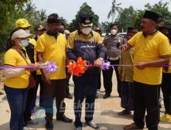 Bupati Lampung Tengah Hi Musa Ahmad Lakukan Kegiatan Di Bunga Kampung Way Seputih