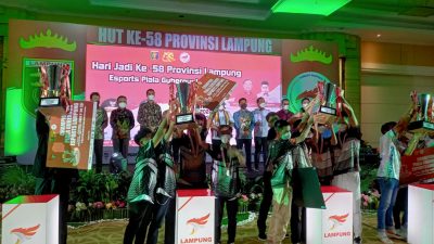 Acara Ceremony Esports Piala Gubernur Lampung Berlangsung Meriah,