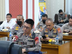 Polda Banten Gelar Anev Mingguan Terkait Pemberantasan Judi, BBM, LPG Dan Miras Ilegal