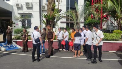 Berkas Perkara Tipikor Dinyatakan Lengkap Kasus Proyek Jl Ir Sutami, Polda Lampung Serahkan Tahap II ke Kejati Lampung