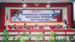 Pemkab Lampung Selatan Gelar Sosialisasi Permendagri Nomor 77 Tahun 2020